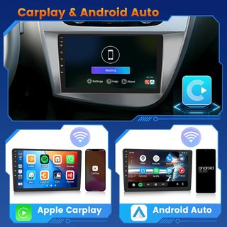 Inefala autorradio Android 9" CarPlay GPS
