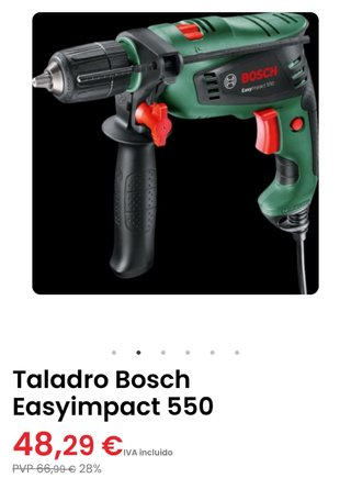 Taladro percutor Bosch Easyimpact 550