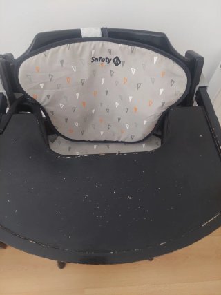Trona evolutiva Safety 1ST negra