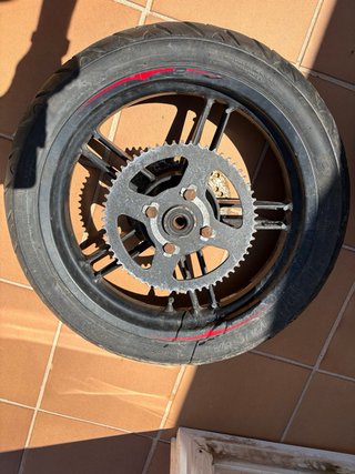 Rueda delantera y trasera Supermotard Dunlop