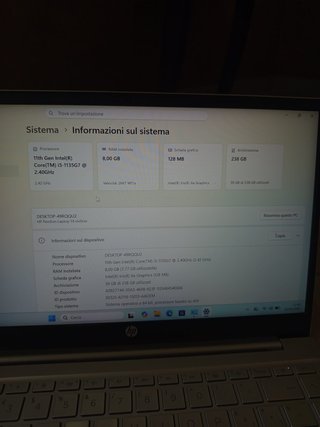 HP Pavilion 14 i5 11th |8GB DDR4|NVMe 256GB|Office