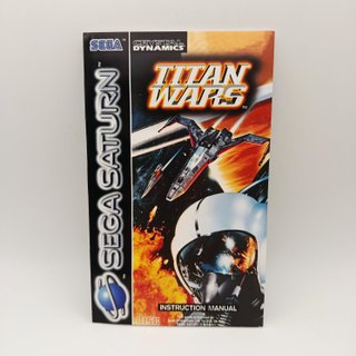 Titan Wars SEGA Saturn PAL EU CIB