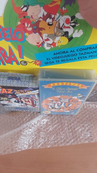 Taz: Escape from Mars + VHS Warner Bros.
