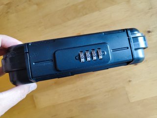 Mini cassaforte portatile con combinazione