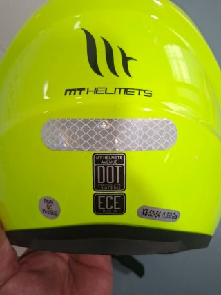 Casco moto talla XS