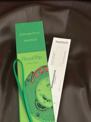 Audemars Piguet x Swatch Royal Pop - Green Eight
