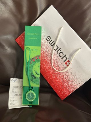 Audemars Piguet x Swatch Royal Pop - Green Eight