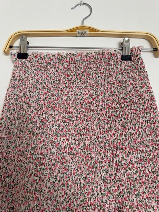 Falda tubo floral