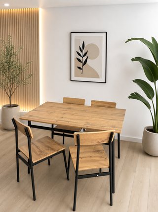 !!OFERTA NUEVA MESA + 4 SILLAS !!!