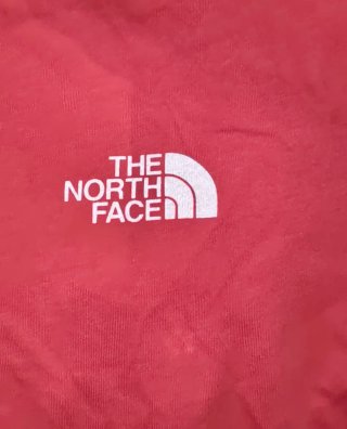 Camiseta The North Face Roja Manga Corta original