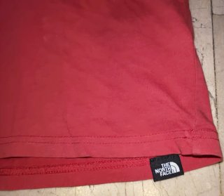 Camiseta The North Face Roja Manga Corta original