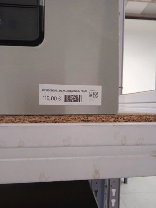 Microondas Balay MG8PO12HXB Integrable