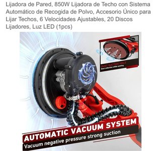 Lijadora de techo y pared