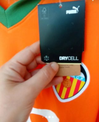Camiseta Valencia CF Puma Naranja Talla M
