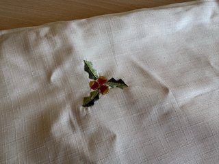 Toalha de mesa e guardanapos Natal