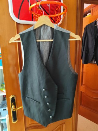 Traje completo hombre negro