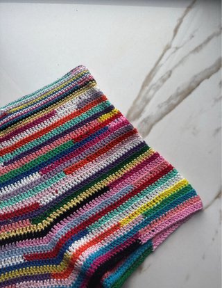Pantaloncino crochet fantasia stile Miu Miu