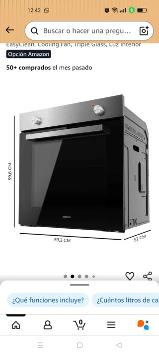 Horno Cecotec