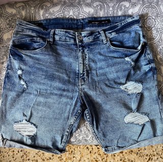 Pantalón vaquero Lefties desgastado