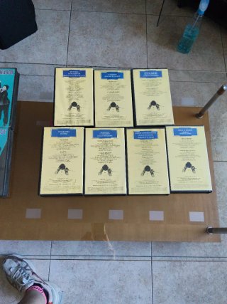 Colección VHS Chaplin y Laurel & Hardy