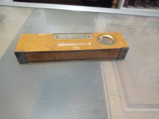 Nivel de burbuja madera ACESA vintage