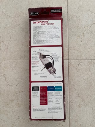 Regleta Belkin SurgeMaster 4 enchufes