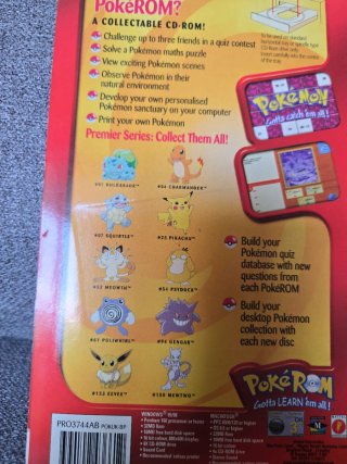 Pokemon CD-ROM Gotta Learn 'Em All!