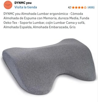 Almohada Lumbar DYNMC YOU