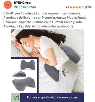 Almohada Lumbar DYNMC YOU
