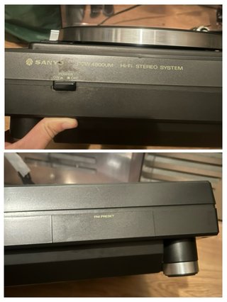 Tocadiscos Sanyo DCW4800 UM 1981