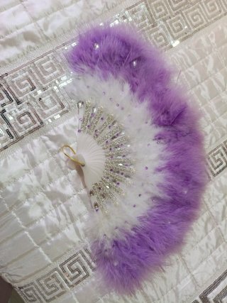 Vestido de novia segunda puesta morado