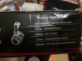 Luces LED para Motocicleta