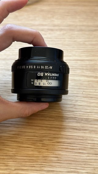 Objetivo Pentax SMC 50mm F1.4