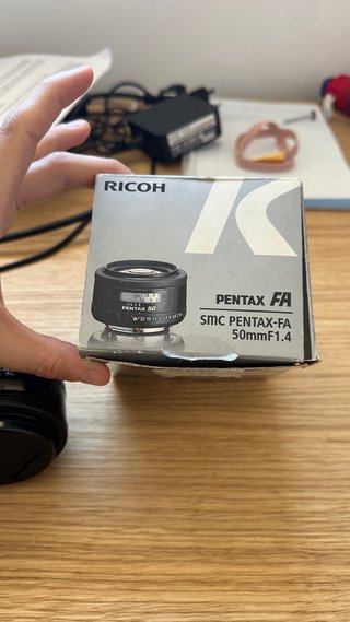Objetivo Pentax SMC 50mm F1.4