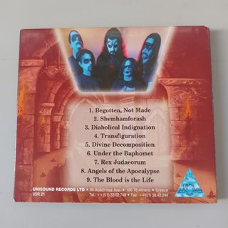 CD Insatanity - Divine Decomposition (1996)