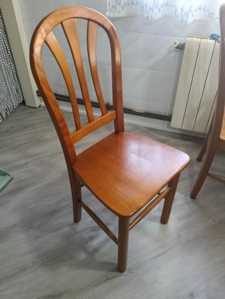 4 Sedie da pranzo in legno