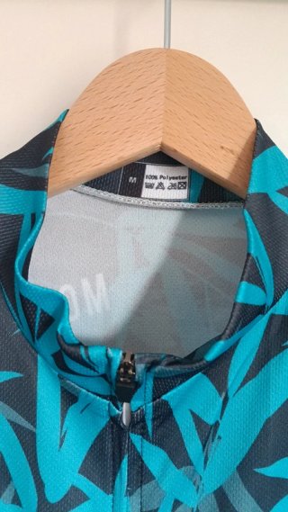 Maillot Ciclismo Morvélo Azul Turquesa