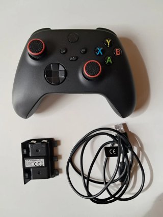 Controller XBOX Series X/S Nero + Batteria ricaricabile