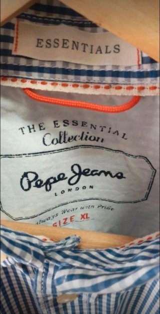 Camisa Pepe Jeans cuadros vichy Talla XL