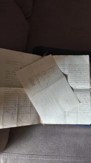 Manuscrito Imperial Auténtico Siglo XIX