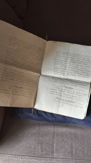 Manuscrito Imperial Auténtico Siglo XIX