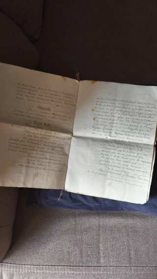 Manuscrito Imperial Auténtico Siglo XIX