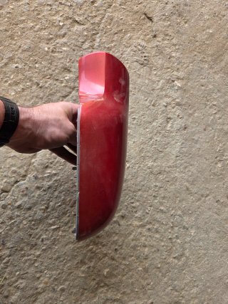 Carcasa Retrovisor derecho Renault Megane 2 Roja/
