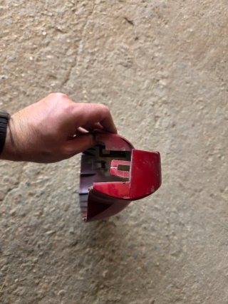 Carcasa Retrovisor derecho Renault Megane 2 Roja/