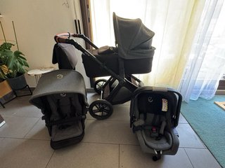 Cochecito Jane Muum con silla y capazo 3 piezas