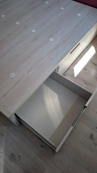 Estructura cama 150x200 con 4 cajones