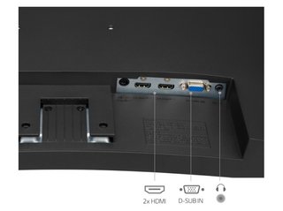 Monitor LG 32'' Curvo 32MR50C-B