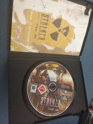 Stalker Clear Sky PC DVD