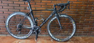 Bicicleta de carretera carbono Btwin 740 match