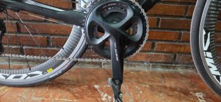 Bicicleta de carretera carbono Btwin 740 match